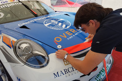 Preparazione della Porsche 911 GT3 Cup di Sergio Campana, Ghinzani Arco Motorsport