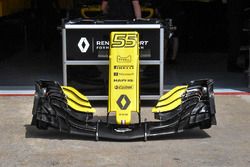 Renault Sport F1 Team RS 18 voorvleugel detail