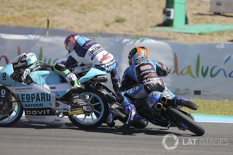 Aron Canet, Estrella Galicia 0,0, crash