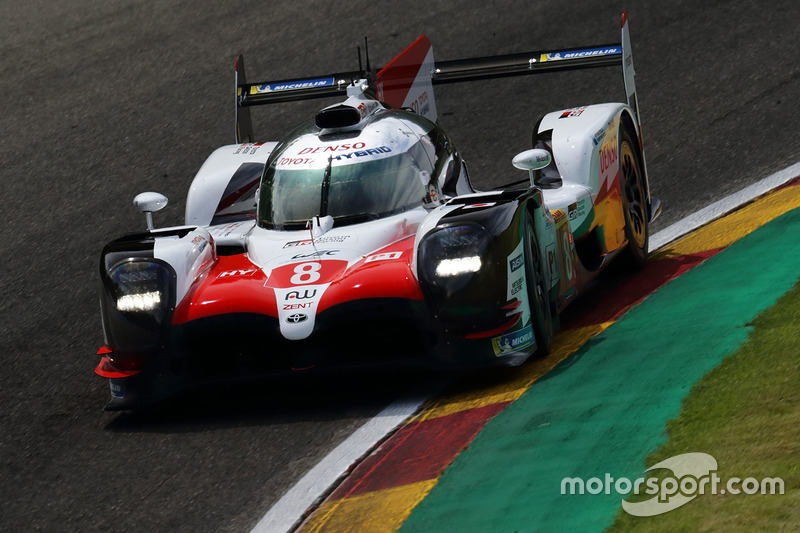 #8 Toyota Gazoo Racing Toyota TS050: Sébastien Buemi, Kazuki Nakajima, Fernando Alonso