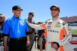 Daniel Suarez, Joe Gibbs Racing, Toyota Camry ARRIS, Joe Gibbs