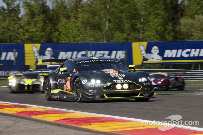 #98 Aston Martin Racing Aston Martin Vantage: Paul Dalla Lana, Pedro Lamy, Mathias Lauda
