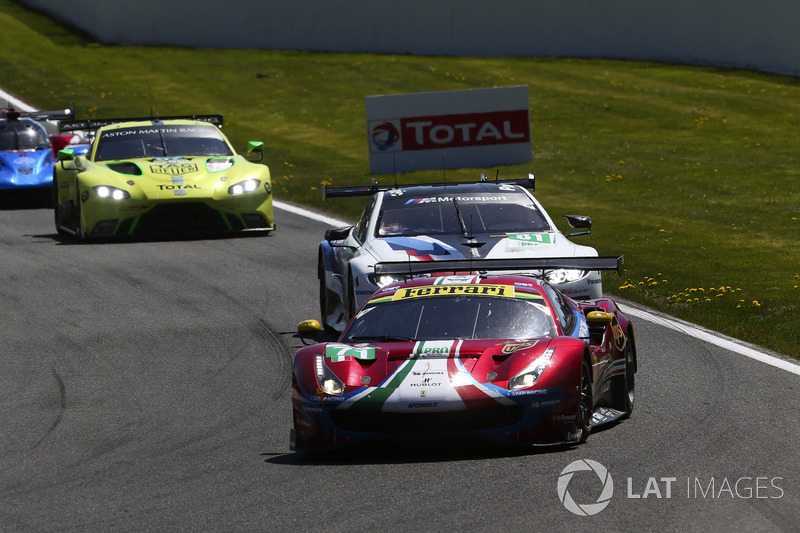 #71 AF Corse Ferrari 488 GTE EVO: Davide Rigon, Sam Bird