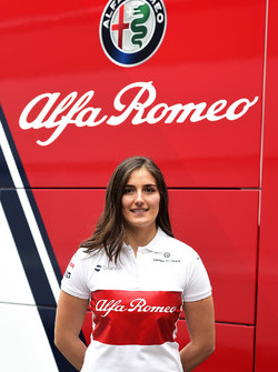 Tatiana Calderon, Alfa Romeo Sauber F1 Team Test Driver