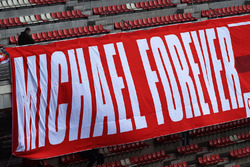 Banner de fans para Michael Schumacher