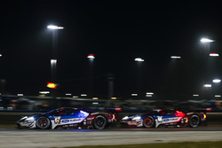 #67 Chip Ganassi Racing Ford GT, GTLM: Ryan Briscoe, Richard Westbrook, Scott Dixon #66 Chip Ganassi Racing Ford GT, GTLM: Dirk Müller, Joey Hand, Sébastien Bourdais