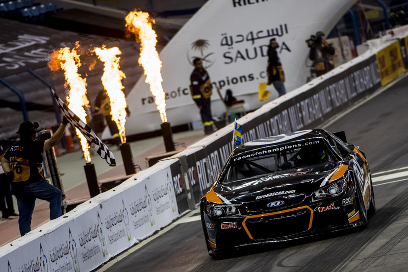 Joel Eriksson of Team Sweden driving the Whelen NASCAR