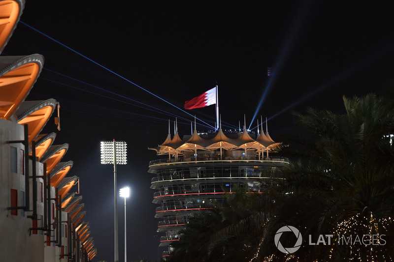 Sakhir Tower and lazers