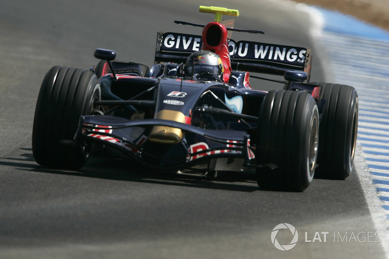 Sebastian Vettel, Toro Rosso STR02B Ferrari