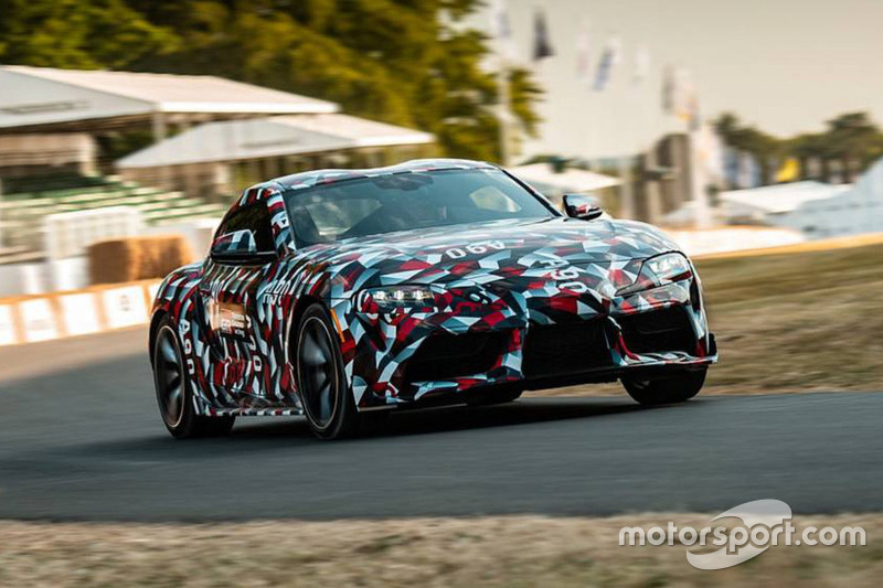 Toyota Supra A90 di Goodwood
