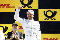 Podium: Race winner Gary Paffett, Mercedes-AMG Team HWA