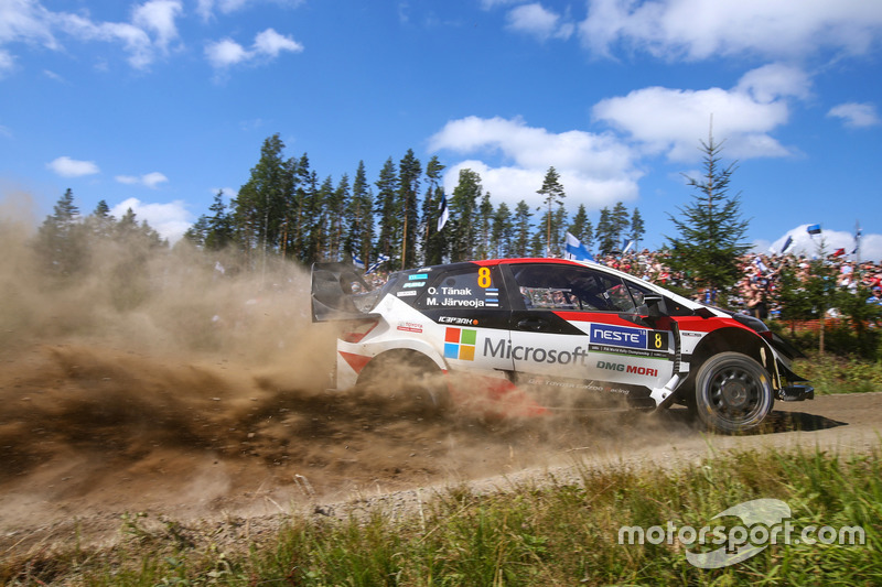Ott Tanak, Martin Järveoja, Toyota Yaris WRC, Toyota Gazoo Racing
