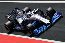 Oliver Rowland, Williams FW41 with aero paint on front wing