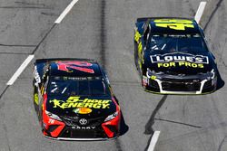Martin Truex Jr., Furniture Row Racing, Toyota Camry 5-hour ENERGY/Bass Pro Shops and Jimmie Johnson, Hendrick Motorsports, Chevrolet Camaro Lowe's for Pros