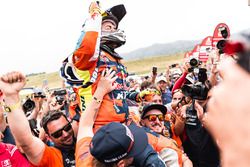 Le vainqueur de la catégorie moto, Matthias Walkner, Red Bull KTM Factory Team