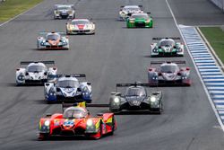 #37 Team BBT Ligier JS P2: Anthony Xu Liu, Davide Rizzo, Pipo Derani leads