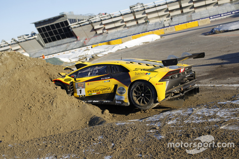 Incidente di Andrea Palma, Lamborghini Huracan ST