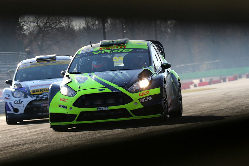 Valentino Rossi, Carlo Cassina, Ford Fiesta WRC