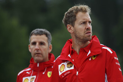 Sebastian Vettel, Ferrari pist yürüyüşü