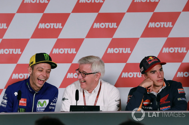 Valentino Rossi, Yamaha Factory Racing, Nick Harris, Marc Marquez, Repsol Honda Team