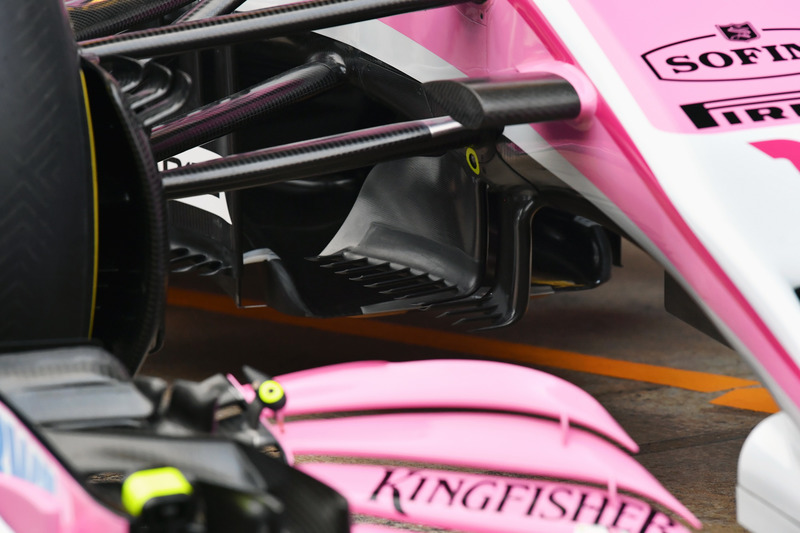 Sahara Force India VJM11 aero detail