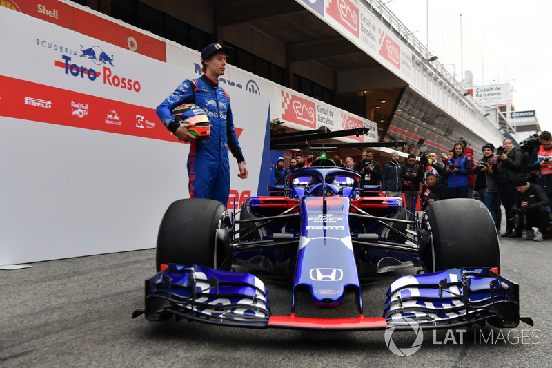 Brendon Hartley, Scuderia Toro Rosso and Scuderia Toro Rosso STR13