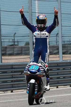 Jorge Martin, Del Conca Gresini Racing Moto3, vainqueur de la course