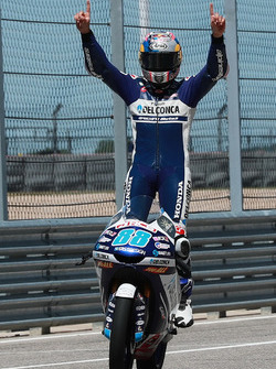 Jorge Martin, Del Conca Gresini Racing Moto3, vainqueur de la course