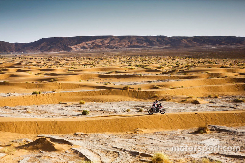 Moto en acción