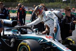 Lewis Hamilton, Mercedes AMG F1 W09, on the grid