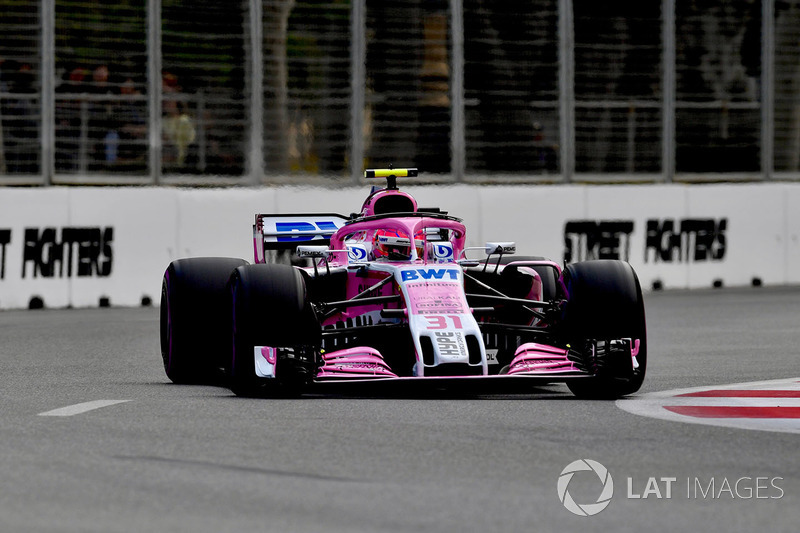 Ausfall: Esteban Ocon, Force India VJM11
