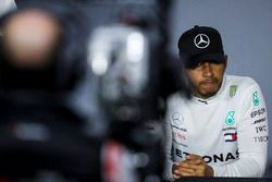 Lewis Hamilton, Mercedes-AMG F1 nella conferenza stampa