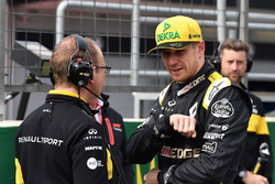 Nico Hulkenberg, Renault Sport F1 Team, sur la grille