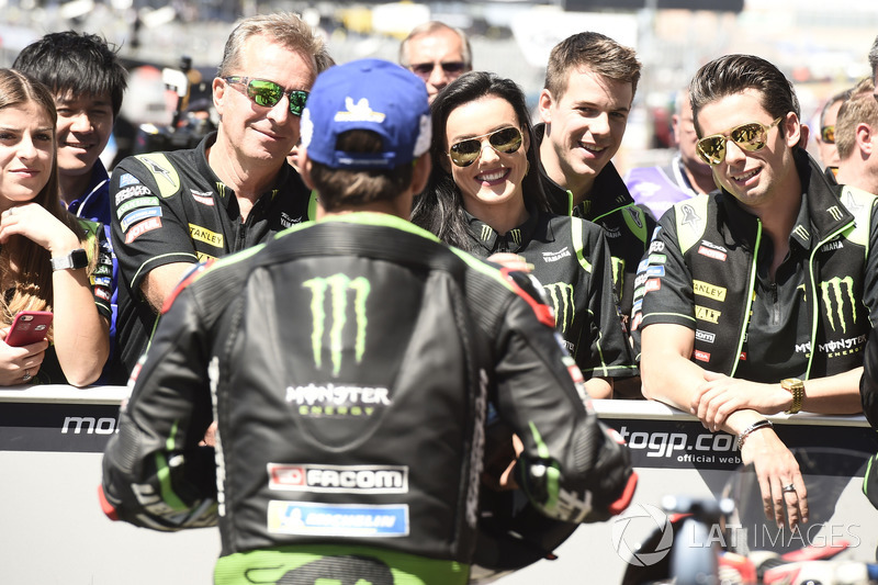 Polesitter Johann Zarco, Monster Yamaha Tech 3