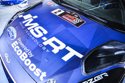 Car detail of Ott Tänak, Martin Järveoja, Ford Fiesta WRC, M-Sport