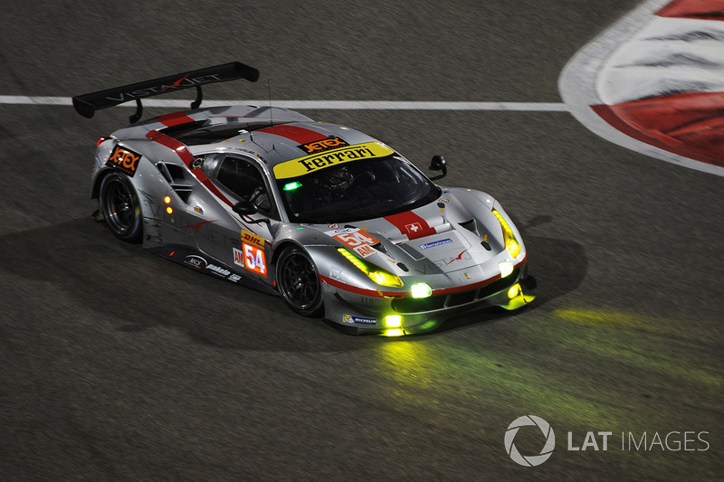 #54 Spirit of Race Ferrari 488 GTE: Thomas Flohr, Francesco Castellacci, Miguel Molina