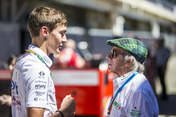 George Russell, Sahara Force India e Jackie Stewart