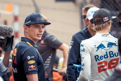 Max Verstappen, Red Bull Racing en el desfile de pilotos