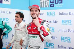 Daniel Abt, Audi Sport ABT Schaeffler, celebrates pole position