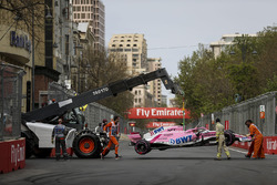El coche de Esteban Ocon, Force India VJM11
