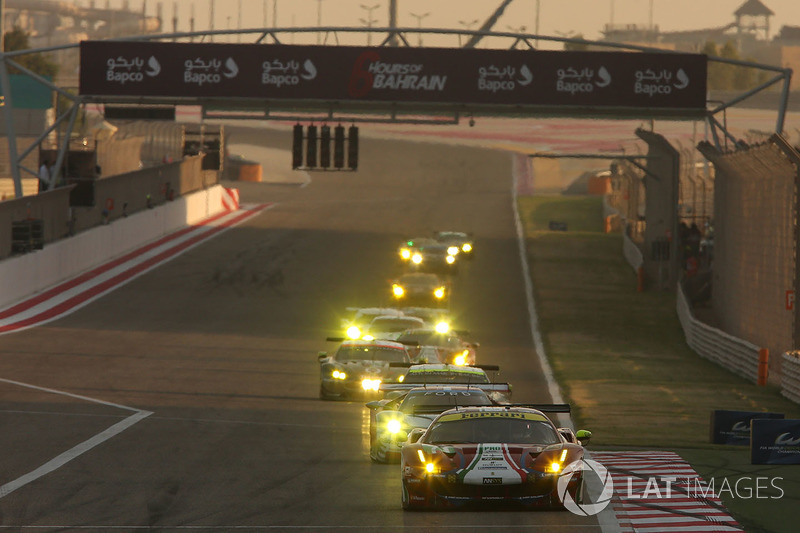 #71 AF Corse Ferrari 488 GTE: Davide Rigon, Sam Bird