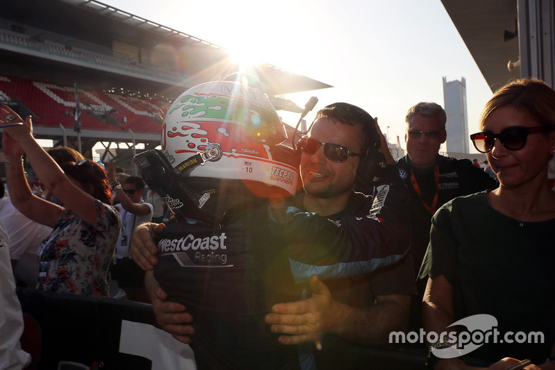 Il secondo classificato Gianni Morbidelli, West Coast Racing, Volkswagen Golf GTI TCR