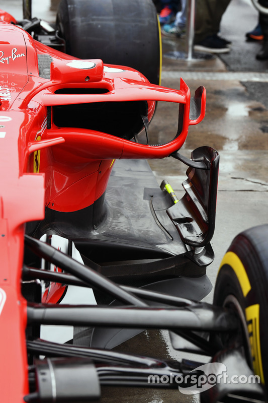 Ferrari SF70H, sidepod