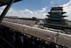 Tony Kanaan, A.J. Foyt Enterprises Chevrolet, Ed Carpenter, Ed Carpenter Racing Chevrolet