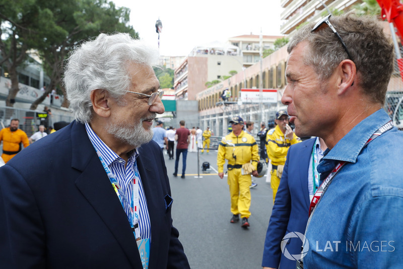 Tom Kristensen és Placido Domingo