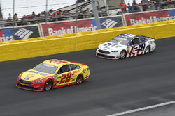 Joey Logano, Team Penske, Ford Fusion Shell Pennzoil, Brad Keselowski, Team Penske, Ford Fusion Stars, Stripes, and Lites