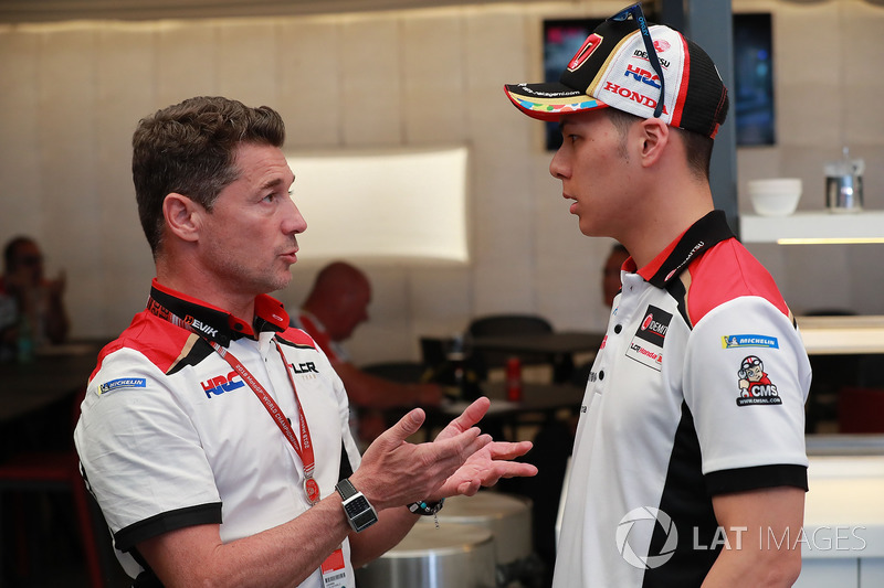 Lucio Cecchinello, Team LCR Honda Team Principal, Takaaki Nakagami, Team LCR Honda