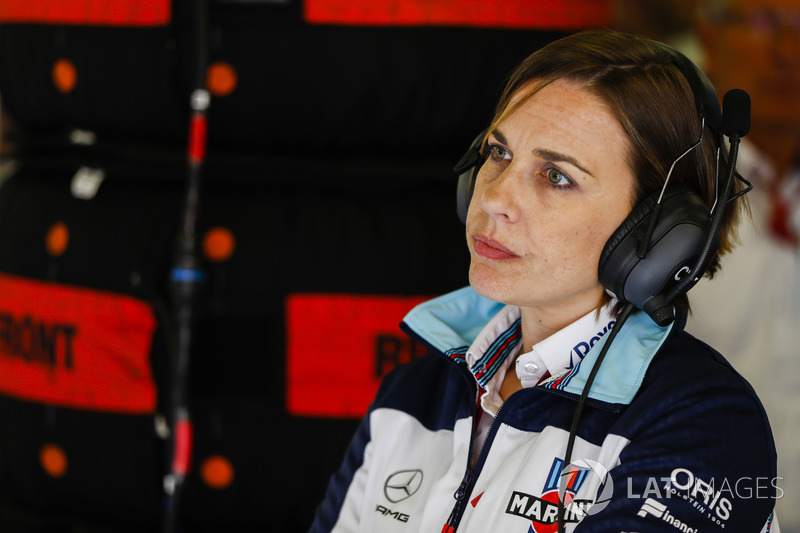 Claire Williams, Deputy Team Principal, Williams Martini Racing
