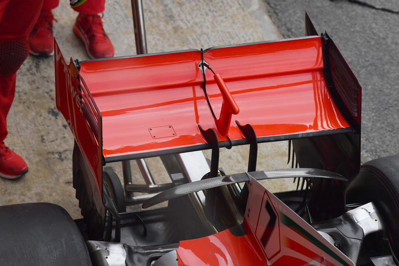 Ferrari SF71H rear wing