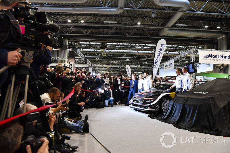 Présentation de la Ford Fiesta WRC 2018